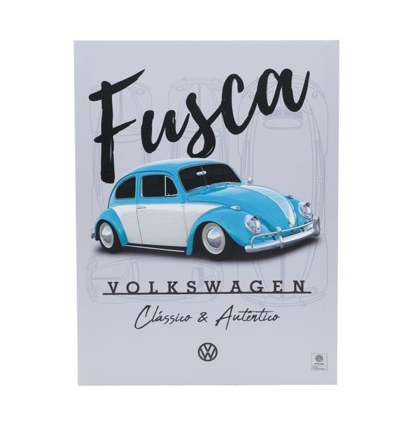 13121_Quadro-em-Tela-Authentic-FD-Fusca-Volkswagen-Cinza